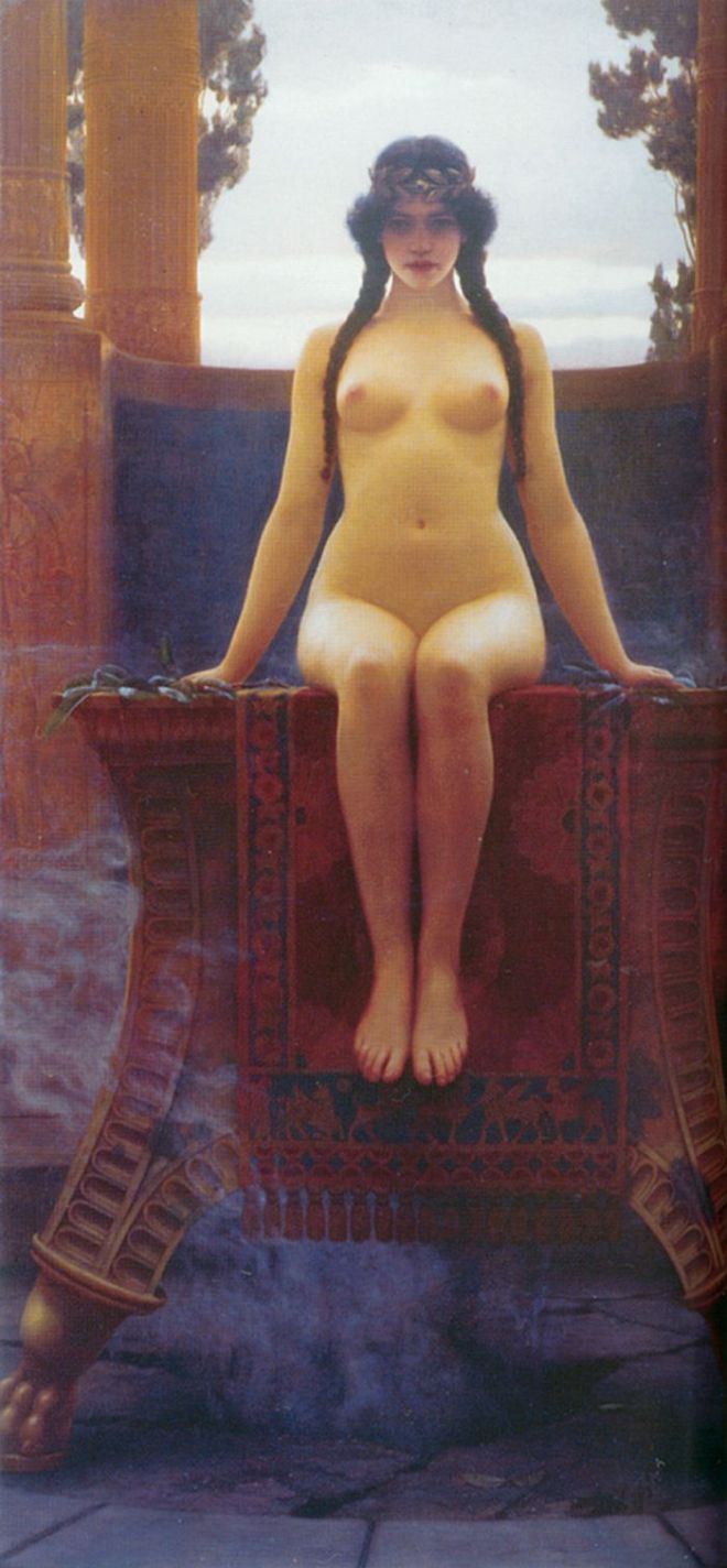 Godward,_L'Oracle_de_Delphes,_1899_(5613762473)