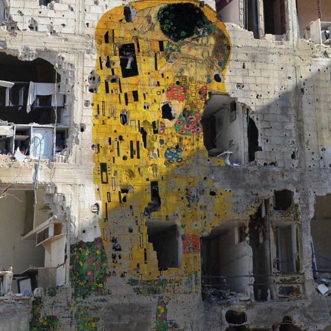 El beso en Siria Tammam Azzam
