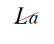 La